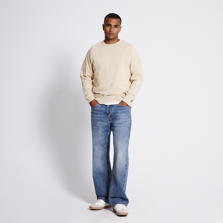 Basic sweatshirt "Roy" Stone